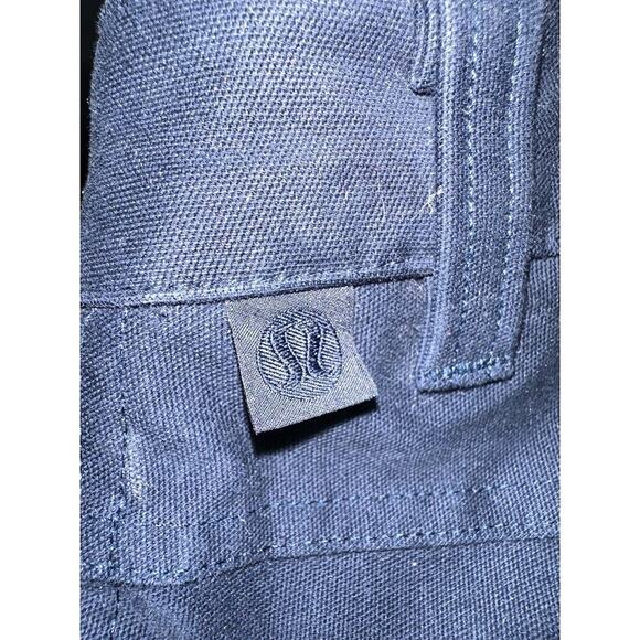 LULULEMON ABC straight Leg Pants Mens Sz 40‎ Navy Blue Warptreme Athleisure - Picture 10 of 12